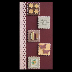 Carte "Des petits riens"/03